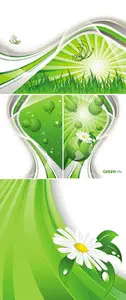 Green Abstract Backgrounds 