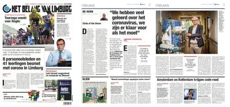 Het Belang van Limburg – 17. september 2020