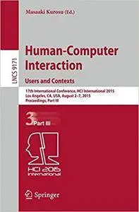 Human-Computer Interaction: Users and Contexts, Part III