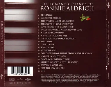 Ronnie Aldrich - The Romantic Pianos of Ronnie Aldrich (2002)