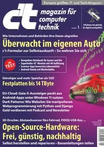 c't magazin fur computertechnik - 01 Januar 2022