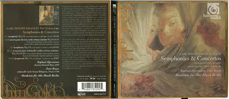 C.P.E. Bach - Akademie für alte Musik Berlin - Symphonies & Concertos (2001,  ReIssue 2008)