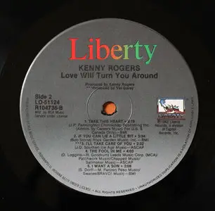 Kenny Rogers - Love Will Turn You Around (1982) 24-Bit/96-kHz Vinyl Rip