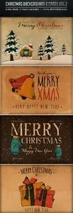 GraphicRiver Christmas Backgrounds and Cards Vol.2