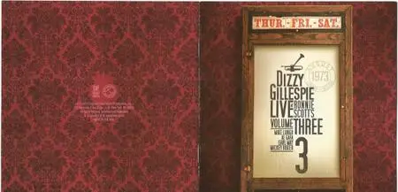 Dizzy Gillespie - Live At Ronnie Scott's, Volume Three (1973) {Consolidated Artists CAP1043 rel 2014}