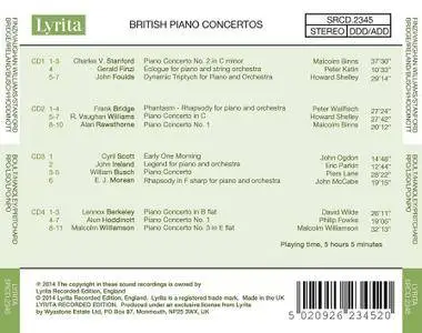 VA - British Piano Concertos (2014) 4CD Box Set