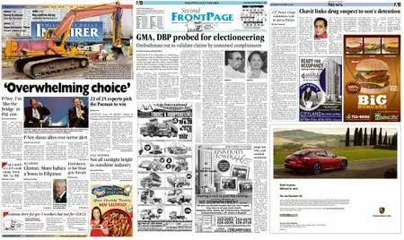 Philippine Daily Inquirer – November 13, 2010