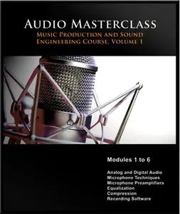 The Audio Masterclass Music Production and Sound Engineering Online Course. Volume 1 (Module 1-6) [Repost]