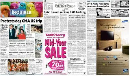 Philippine Daily Inquirer – July 30, 2009