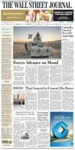 The Wall Street Journal Asia  October 18 2016