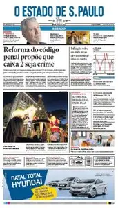 O Estado de São Paulo - 6 de dezembro de 2014 - Sábado 