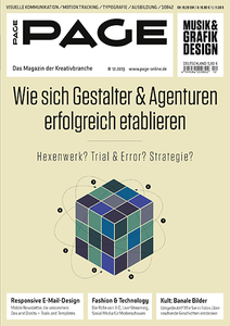 Page - Magazin für kreatives Mediendesign, Publishing und Trends Dezember 12/2013