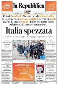 la Repubblica - 21 Marzo 2020