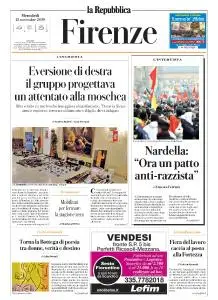 la Repubblica Firenze - 13 Novembre 2019
