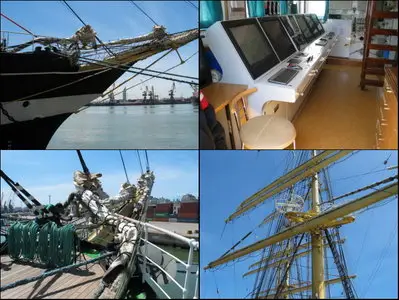 Russian Tallship Kruzenshtern Walk Around