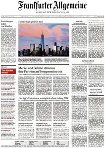 Frankfurter Allgemeine Zeitung vom Montag, 04. November 2013