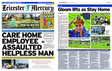 Leicester Mercury – March 31, 2021