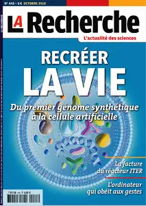 La Recherche - Octobre 2010 (Repost)