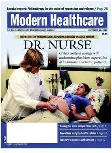Modern Healthcare – October 11, 2010