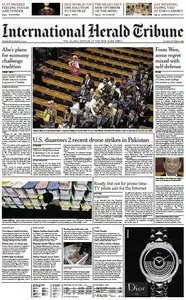 International Herald Tribune Asia from Wednesday, 06. March 2013