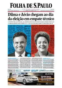 Folha de São Paulo - 26 de outubro de 2014 - Domingo 