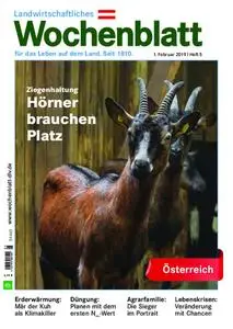 Bayerisches Landwirtschaftliches Wochenblatt Oesterreich - 31. Januar 2019