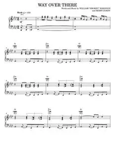 Way Over There - Smokey Robinson, Smokey Robinson & The Miracles, The Miracles (Piano-Vocal-Guitar)