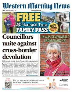 Western Morning News Devon - 22 January 2025