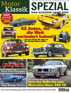 Motor Klassik - Spezial das Klassik-Jahr 2024