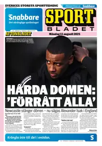 Sportbladet - 11 Augusti 2025