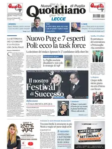 Quotidiano di Puglia Lecce - 16 Febbraio 2025