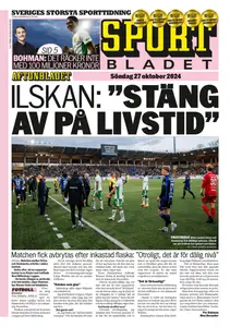 Sportbladet - 27 Oktober 2024