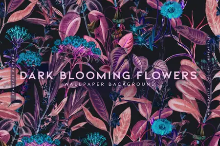 EE - Dark Blooming Flowers TPXCWQE