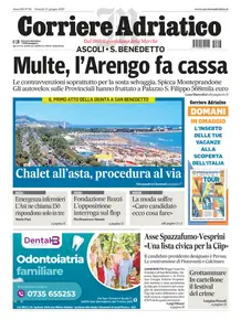 Corriere Adriatico Ascoli - 13 Giugno 2025