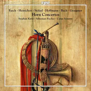 Stephan Katte, Sebastian Fischer, L'Arpa Festante & Rien Voskuilen - Horn Concertos (2024) [Official Digital Download 24/96]