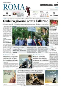 Corriere della Sera Roma - 4 Luglio 2025