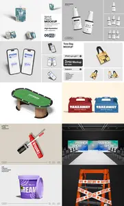 10 Mockup Templates Bundle 6 2025