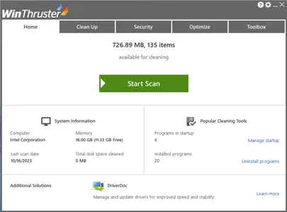 Solvusoft WinThruster 2025 v1.5.0