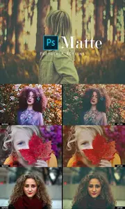 Matte Actions for Photoshop