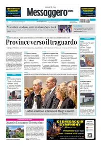 Messaggero Veneto Gorizia - 6 Novembre 2025