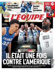 L’equipe du Samedi 10 Août 2024