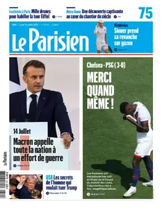 Le Parisien du Lundi 14 Juillet 2025