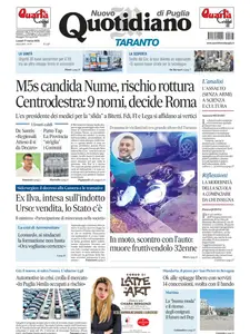 Quotidiano di Puglia Taranto - 17 Marzo 2025