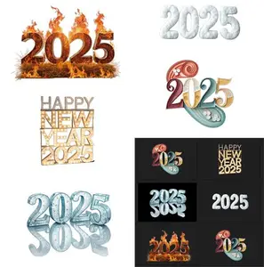 New Year 2025 Graphics Pack