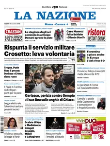 La Nazione Massa Carrara - 29 Novembre 2025