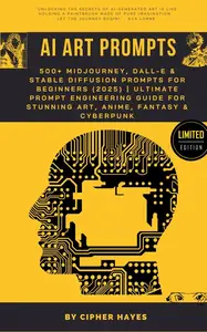 AI Art Prompts: 500+ MidJourney, DALL-E & Stable Diffusion Prompts for Beginners