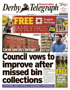 Derby Telegraph - 20 September 2025