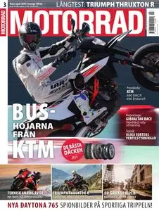 Motorrad Sweden (Nya utgåvor publiceras under "Bike Powered by Motorrad") – 14 mars 2019