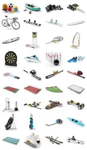 Archmodels Volume 81 - Sports Equipment