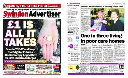 Swindon Advertiser – December 07, 2017